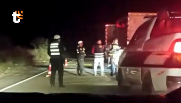 Piura: delincuente fue abatido durante el asalto a un camión de cerveza