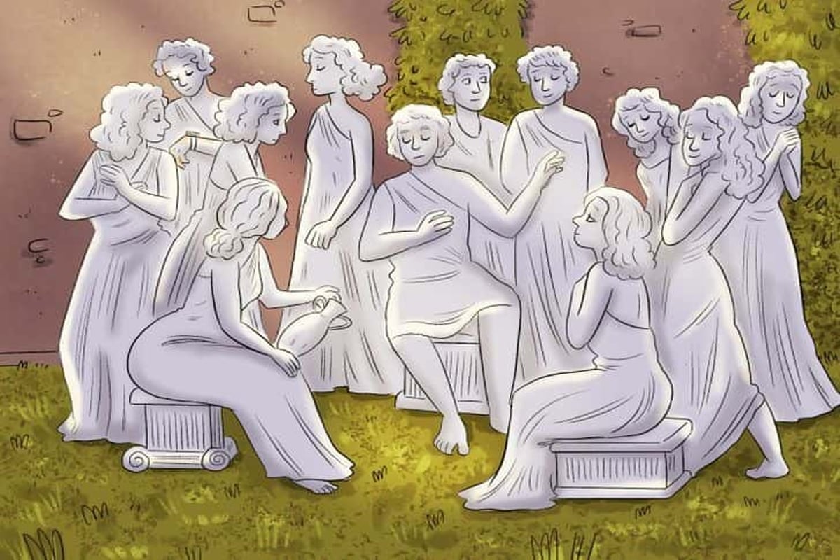 Ilusión óptica: solo las personas más atentas pueden detectar a un hombre entre las estatuas en 6 segundos. (Foto: Brightside.com)