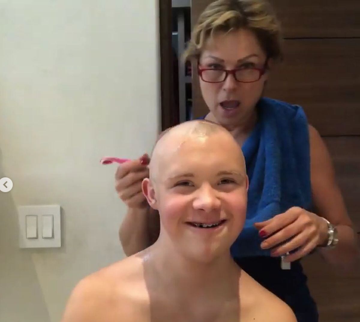 Luciano es el hijo mayor de la actriz. (Foto: Leticia Calderón / Instagram)