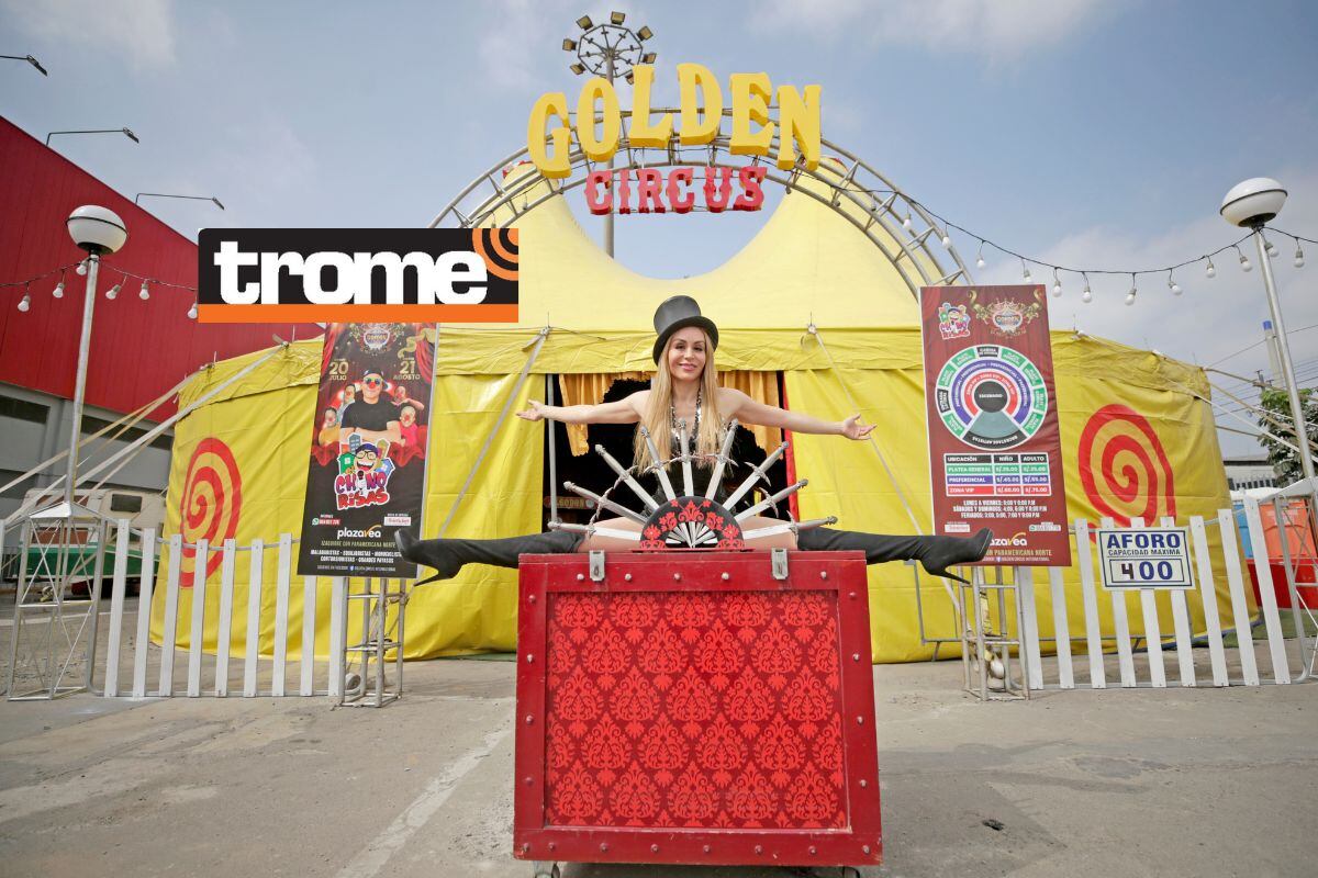 Estará en Golden Circus en agosto. Foto: Trome.