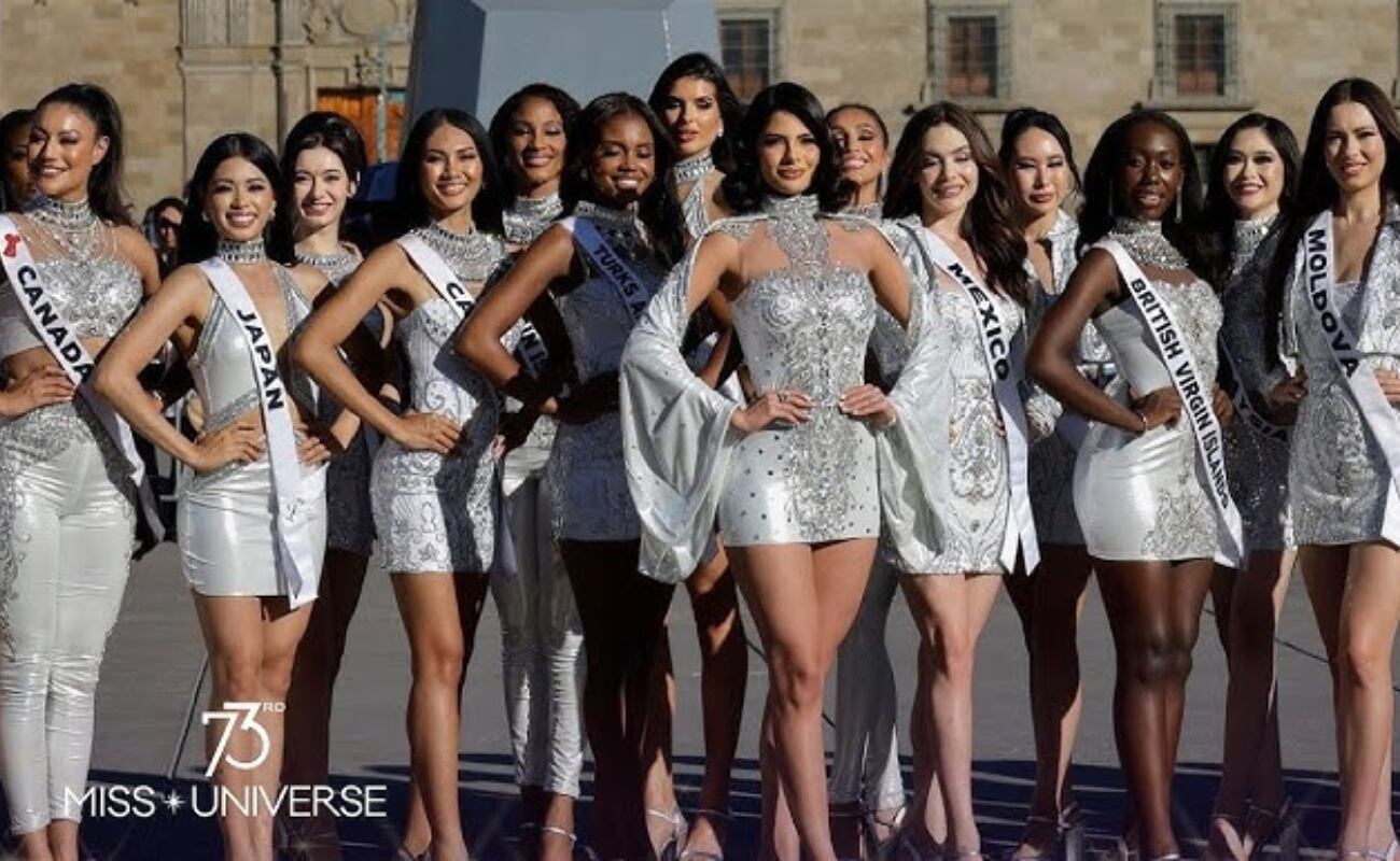 Algunas de las participantes del Miss Universo 2024, que se celebrará en México.