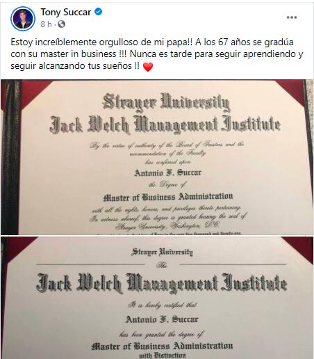 Publicación de Tony Succar