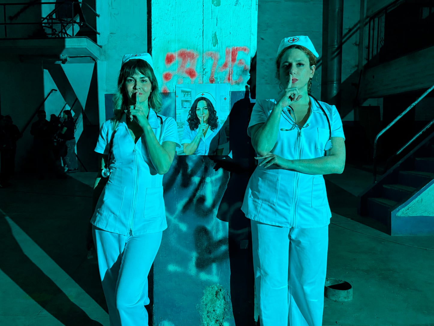 Anahí de Cárdenas y Gisela Ponce de León