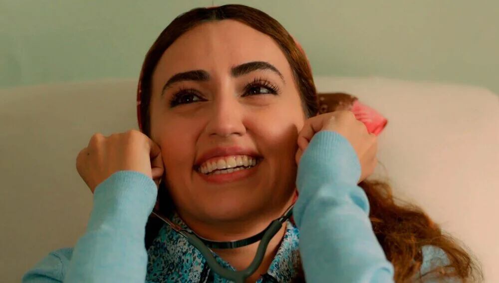 Gülten cuando se enteró de que iba a ser madre (Foto: Tims & B Productions)