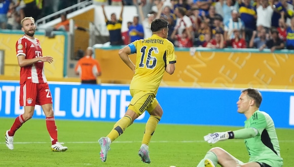 TROME | Miguel Merentiel marcó un GOLAZO en Boca Juniors vs. Bayern Múnich (DAZN)