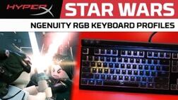 Teclado Star Wars de HyperX.
