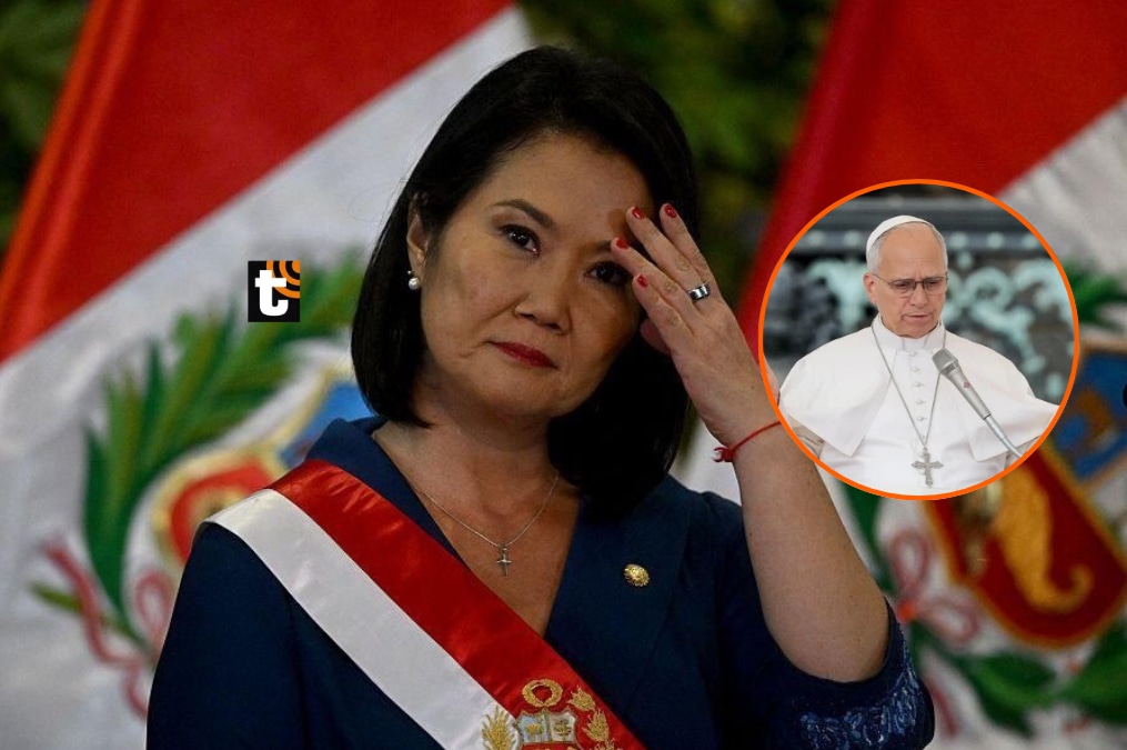 Keiko Fujimori convoca a cadena de oración por la salud del papa León XIV, quien tiene cáncer de pulmón.