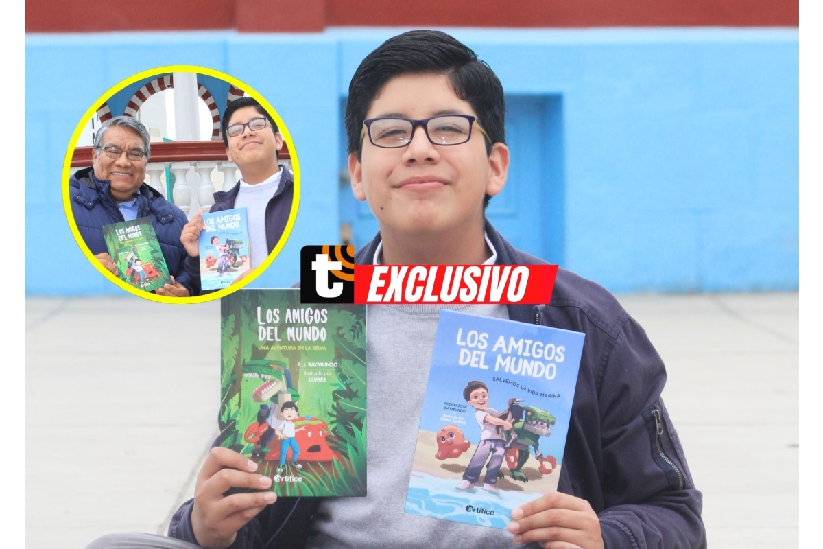 Conoce la historia de Pedro Raymundo, escritor e hijo del 'Doctor Tilde'. Foto: Alan Ramírez / Trome.