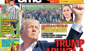 TRUMP APUNTA A NARCOS MEXICANOS