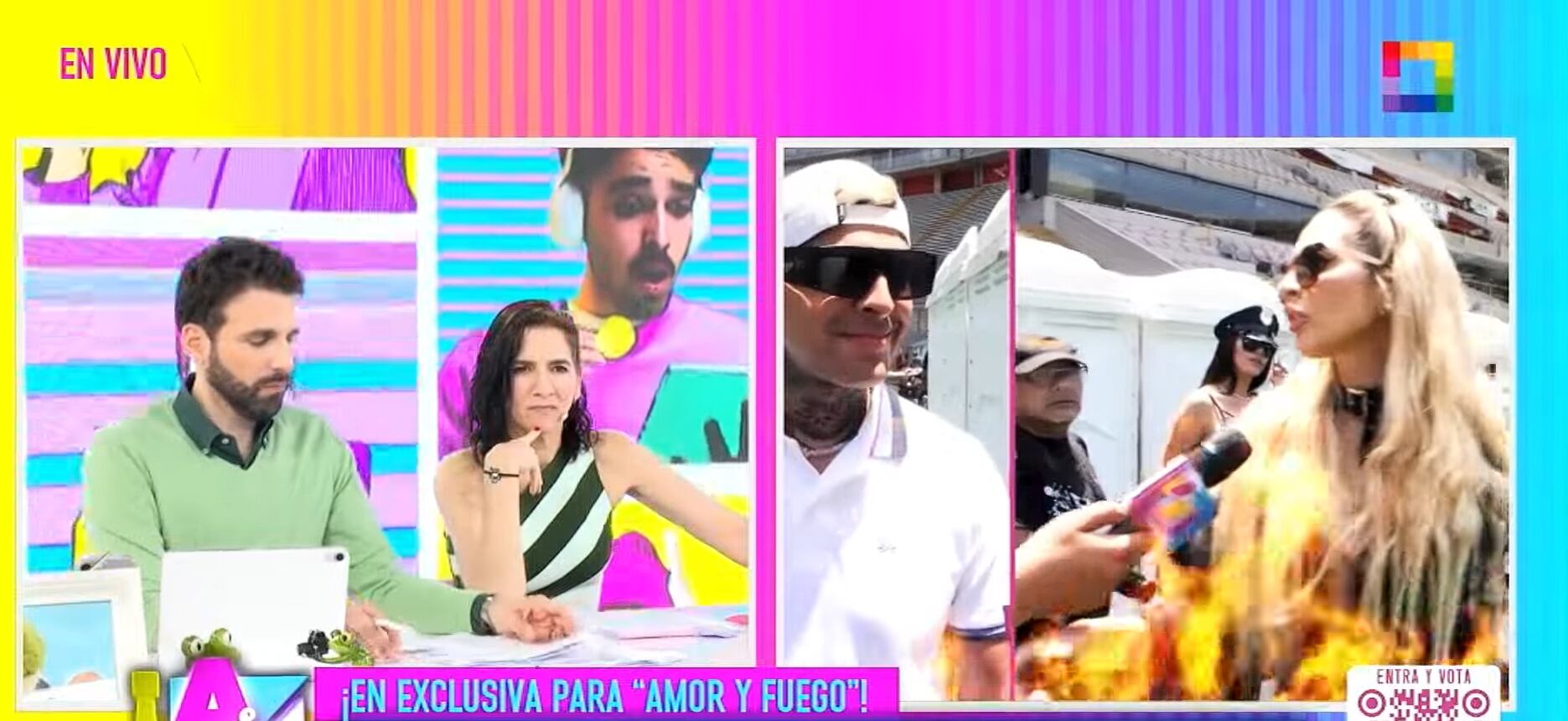 Trujillana defiende a su colágeno pese a la revelación de Macarena Gastaldo. (Fuente: Willax)