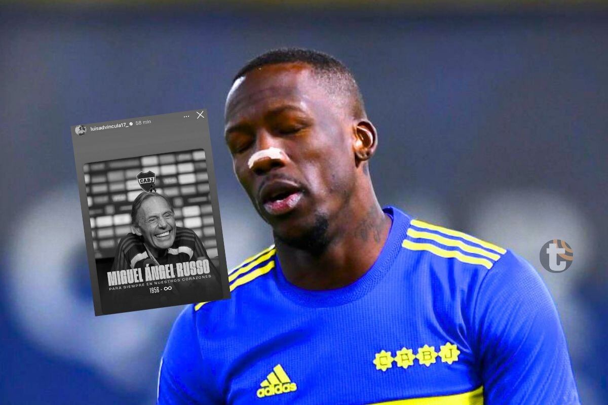 Luis Advíncula demostró su pesar por la partida de su DT en Boca Juniors (Foto: AP)