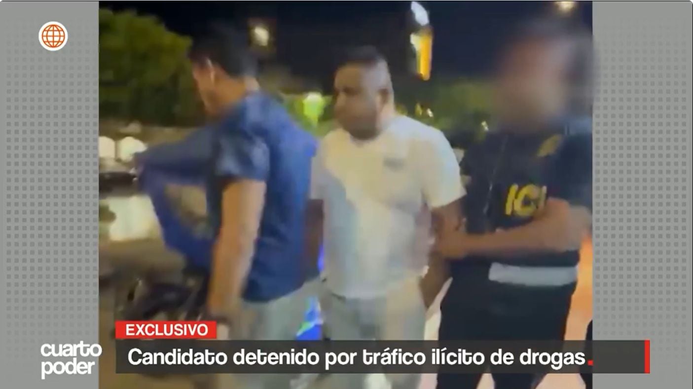 Un candidato de Alianza Para el Progreso fue detenido por tráfico de ketamina en la aduana del Callao. Foto: Cuarto Poder