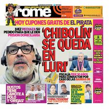 ‘CHIBOLÍN’ SE QUEDA EN ‘LURI’