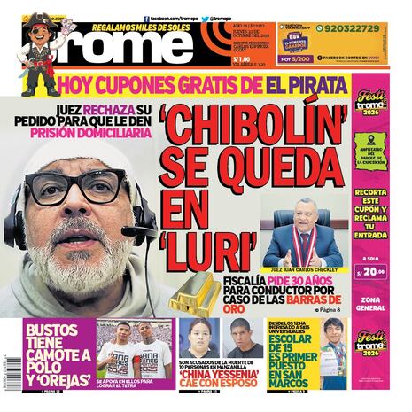 ‘CHIBOLÍN’ SE QUEDA EN ‘LURI’