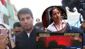 ¡Diputado agresor ahora contrata a su pareja! Julián Pérez Mallqui fue captado besándose con trabajadora de su despacho