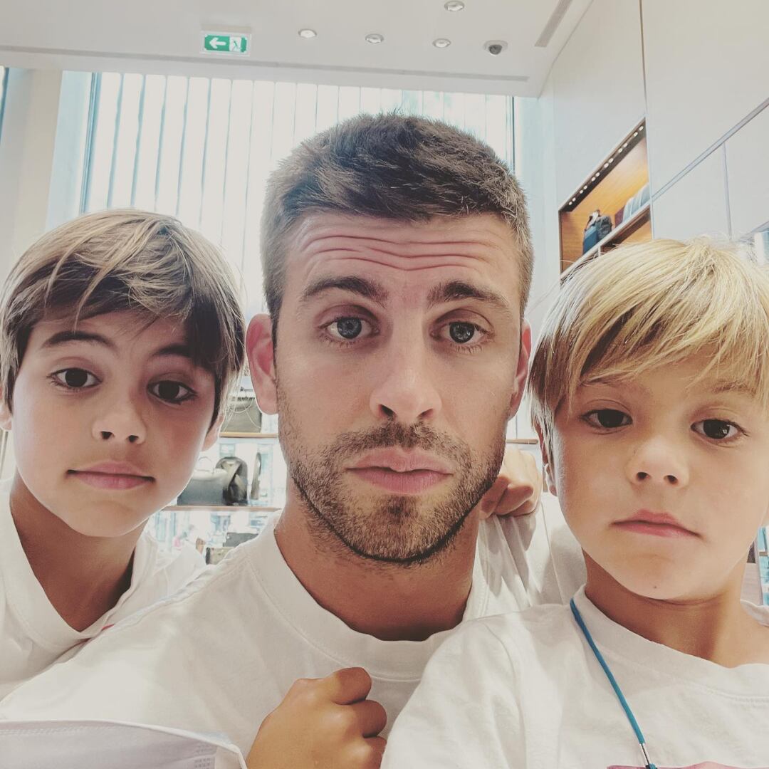 Piqué ha aceptado que sus hijos se alejen de él, pero la decisión al final podría ser reevaluada (Foto: Gerard Piqué / Instagram)