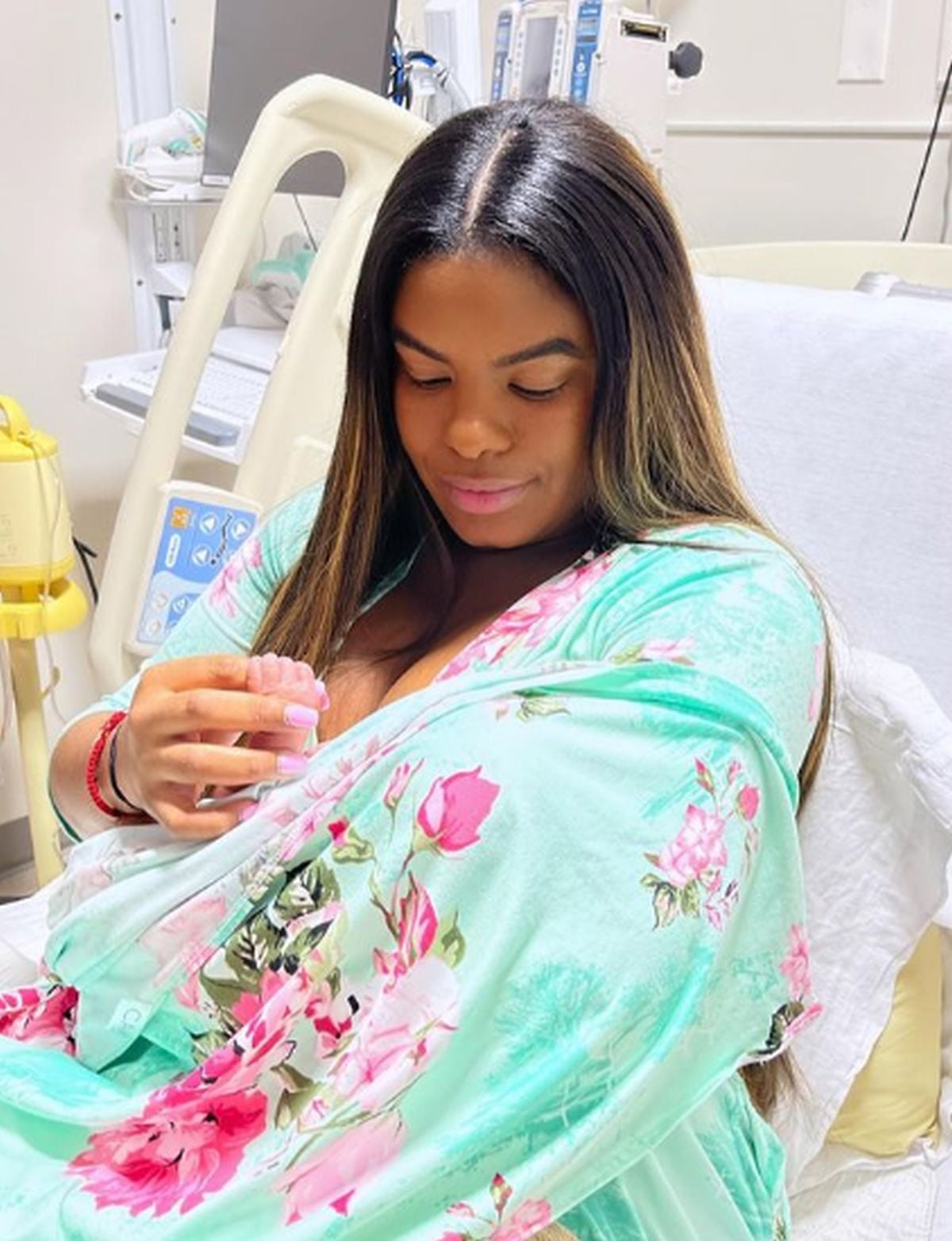 La joven que asegura haber dado a luz a la hija de Anuel AA (Foto: Melissa Vallecilla / Instagram)