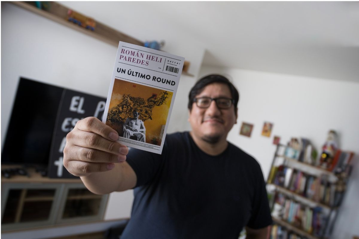 Román Helí Paredes publica su primer libro de cuentos "Un último round".
