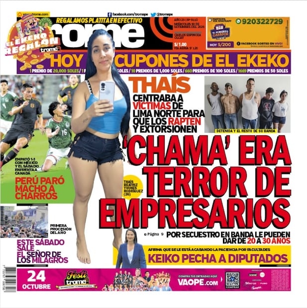 Portada Trome
