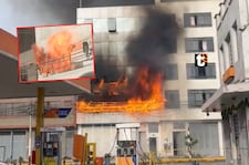 Explosiones por voraz incendio en edificio en el Rímac: Llanto, desesperación y temor se vivió en plena Navidad