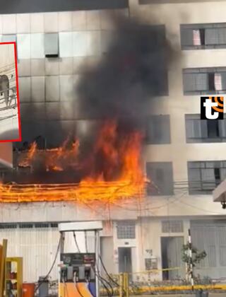 Explosiones por voraz incendio en edificio en el Rímac: Llanto, desesperación y temor se vivió en plena Navidad