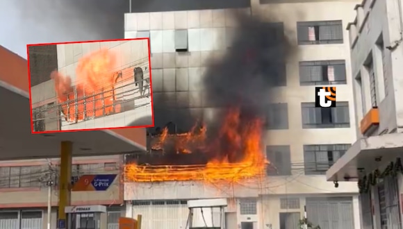 TROME - Explosiones por voraz incendio en edificio en el Rímac: Llanto, desesperación y temor se vivió en plena Navidad