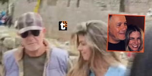 Alejandro Sanz y Stephanie Cayo se dejaron ver de la manito en Machu Picchu.