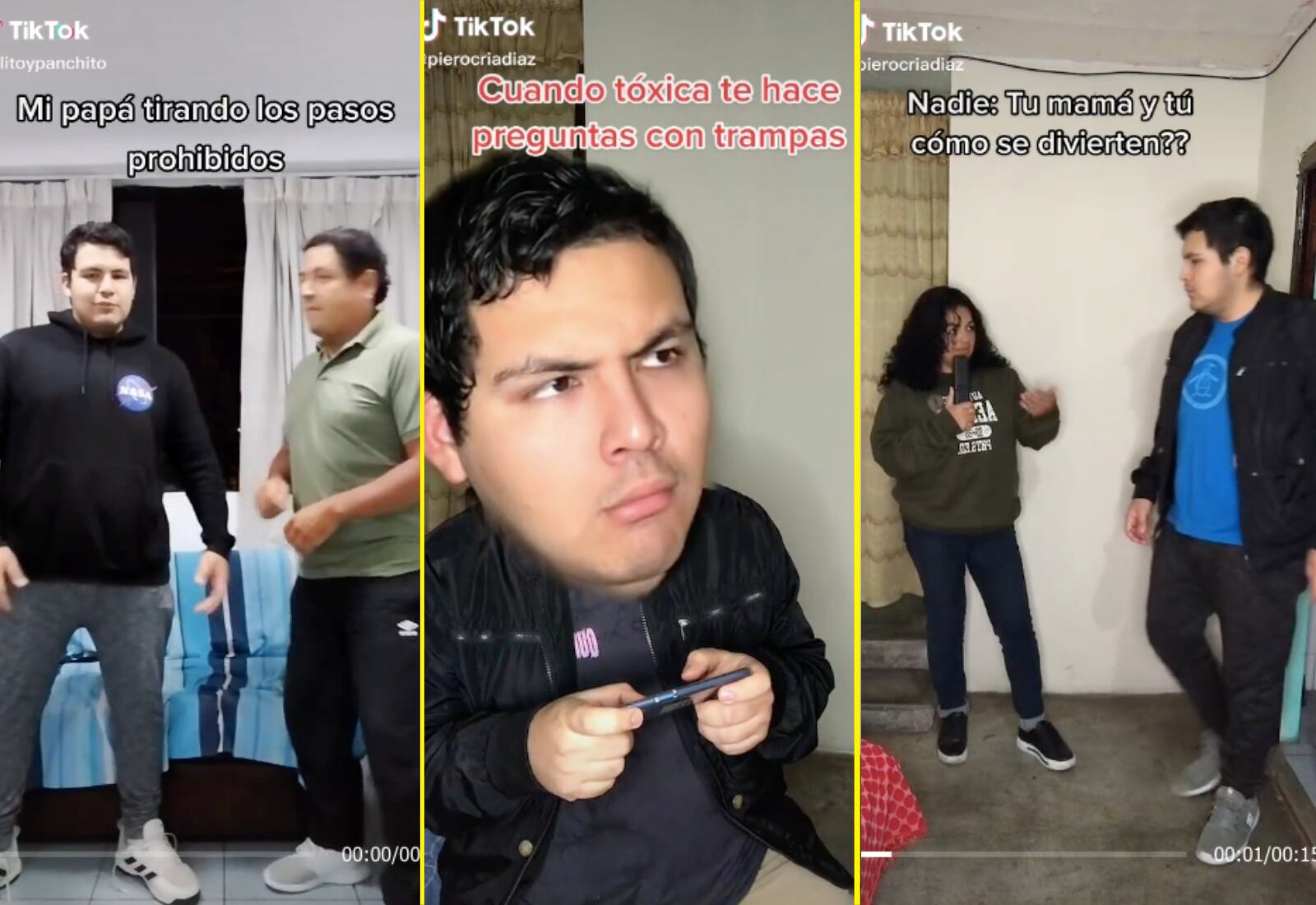 Comunicador Audiovisual tiene más de 418 mil seguidores en TikTok. Foto: TikTok Piero CriaDíaz.