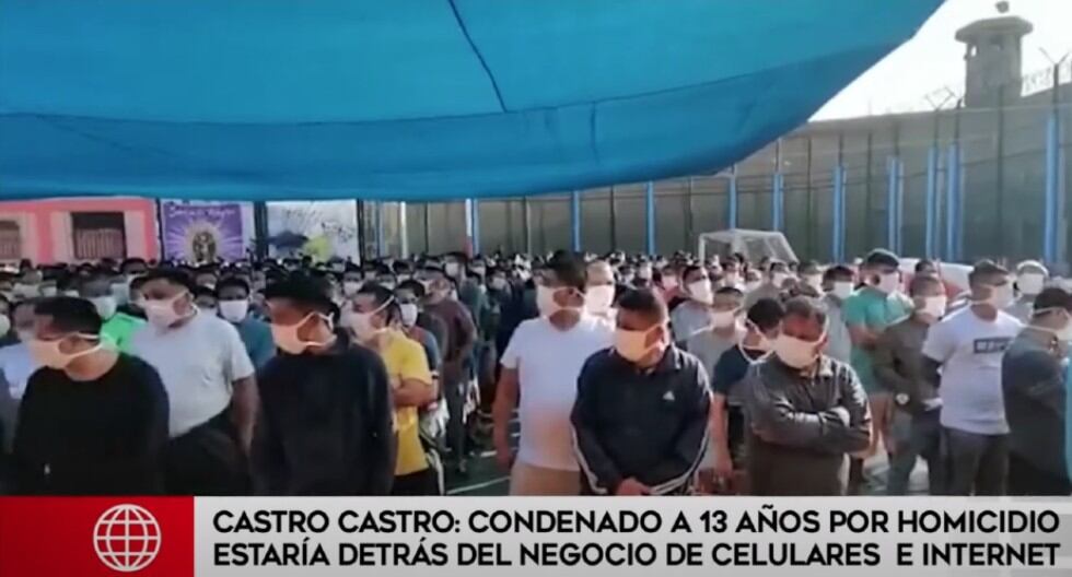 En pabellón del penal Castro Castro internos tienen celulares e Internet y hasta alquilan, muestra informe de Tv. (América Noticias)