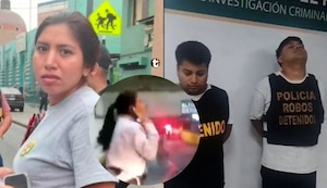 ¡Pánico en supermercado de Ventanilla! A balazos capturan a pareja de policía implicada en robo de lingotes de oro