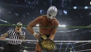 El Grande Americano venció a Dominik Mysterio y ganó el Megacampeonato AAA en Triplemanía 34 | VIDEO
