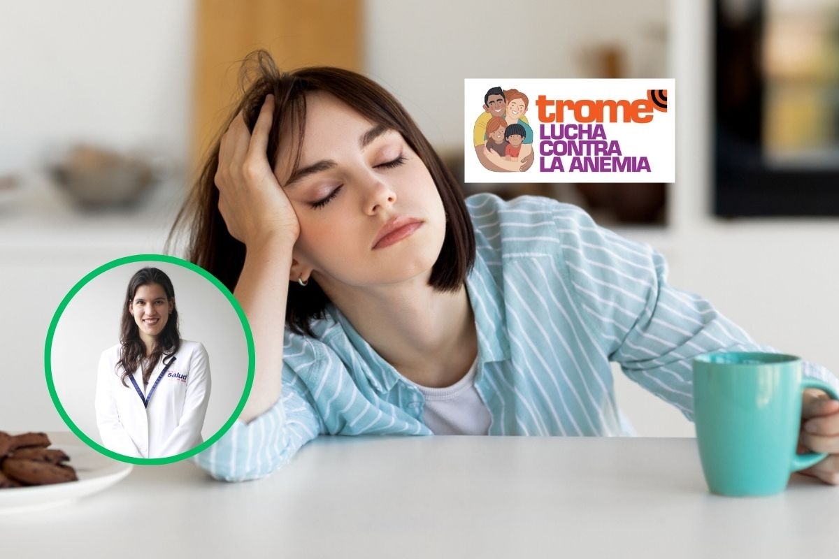 La anemia no solo se da por una mala alimentación, también puede darse por otros factores como el consumo de ciertos medicamentos o la pérdida de sangre, tipo hemorragia. Fotos: Composición / iStock / Nutricionista Ximena Chávez