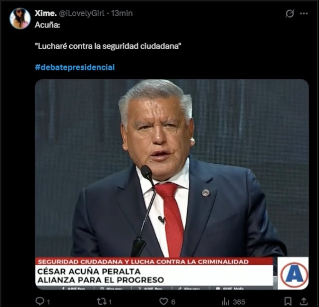 No te pierdas los mejores memes del debate presidencial. (Twitter, 'X')