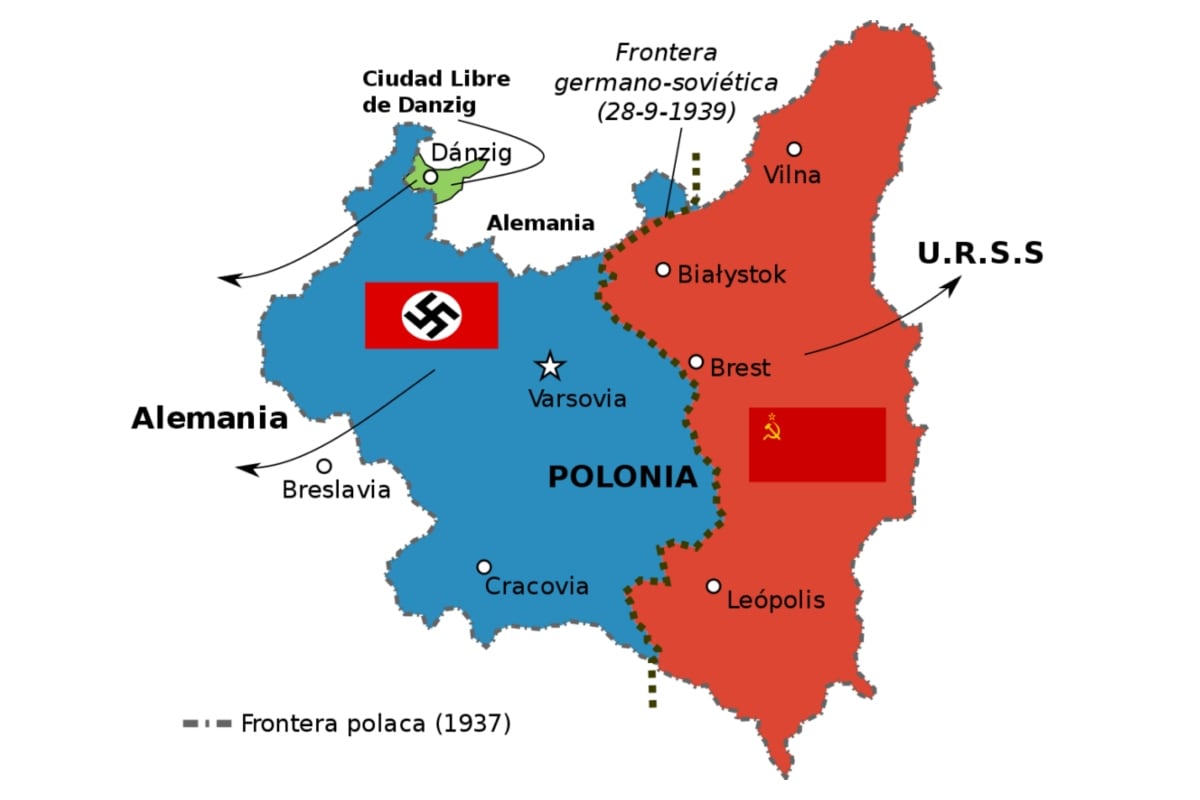Alemania invade Polonia. Foto: Internet.