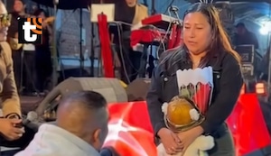 ¡Qué roche! Mujer rechaza propuesta de matrimonio en concierto de Armonía 10 y ‘choteada’ se vuelve viral