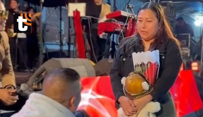 Mujer rechaza matrimonio en concierto de Armonía 10