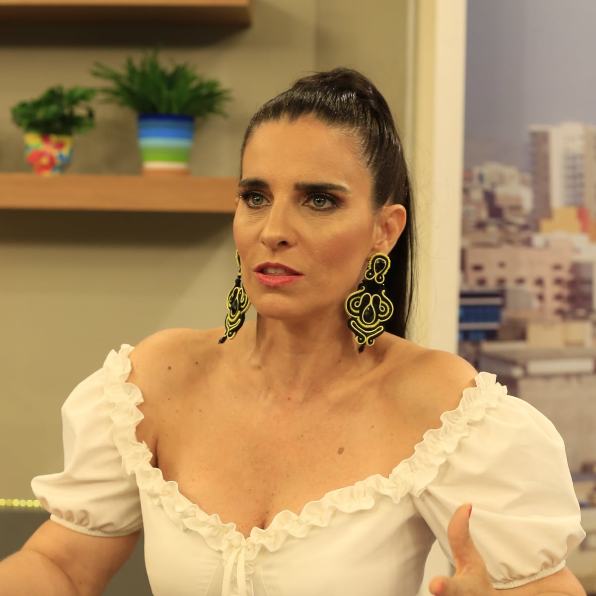 Laura Borlini, actriz, conductora de televisión y psicóloga clínica. Foto: Archivo Trome / Núcleo GEC.