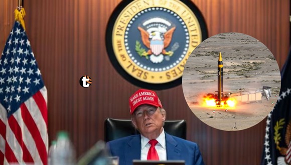 TROME |El presidente de Estados Unidos, Donald Trump, anunció que Irán e Israel acordaron un alto al fuego. Video: Canal N