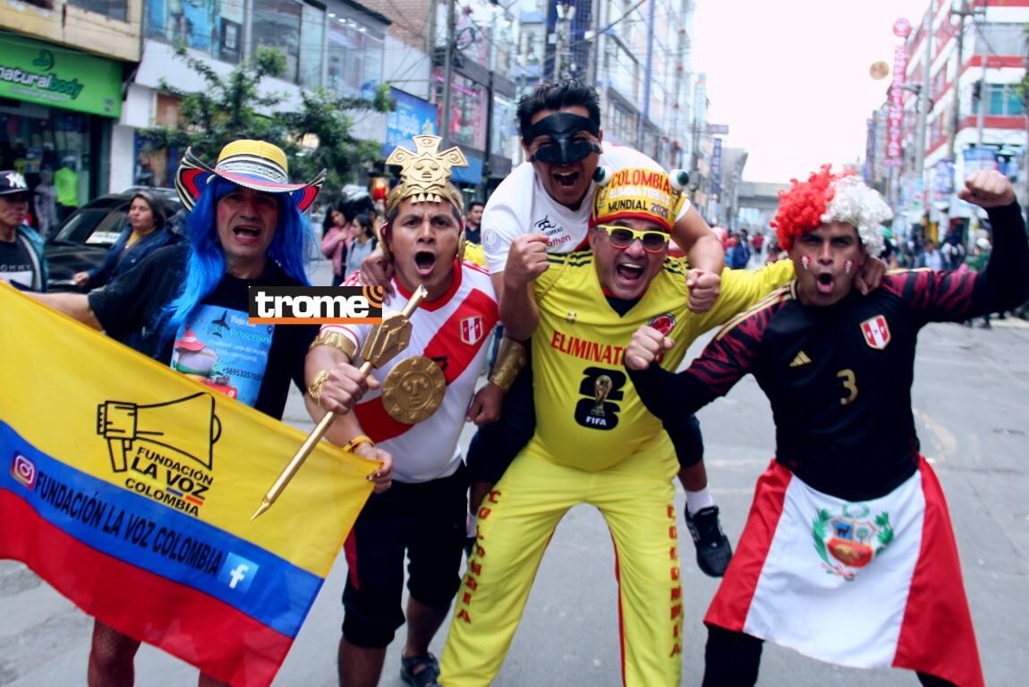 Eliminatorias Mundial 2026: Perú vs. Colombia reúne a fanáticos de ambas selecciones. Hermandad se mantiene. (Entrevista: Isabel Medina / Trome/ Foto cortesía: Alexis Ruiz).