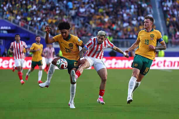 Paraguay vs. Australia. (Foto: Getty Images)