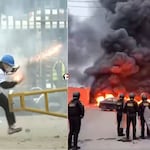 ¡Batalla campal en Carabayllo! Más de 400 familias se enfrentan a la Policía por desalojo de terrenos en Torre Blanca