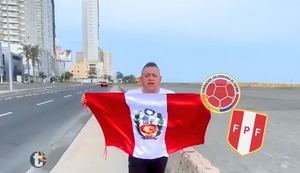 ‘Emperador’ ya se encuentra en Barranquilla para vibrar con el Colombia vs Perú
