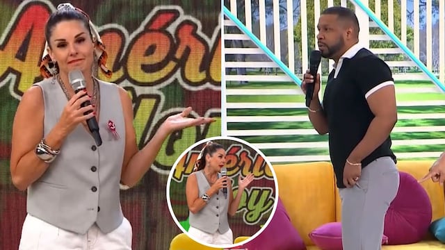 Rebeca Escribens frena a Edson por interrumpirla