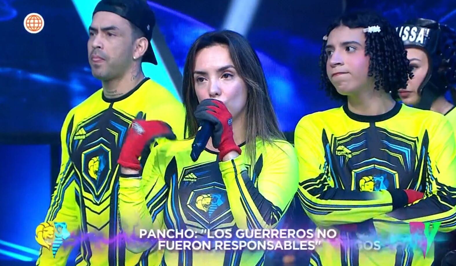 Rosángela Espinoza dice que no vio ampay de Patricio Parodi besándose con otra.