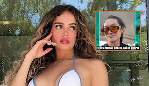 Mayra Goñi SE DEFIENDE tras ser calificada como ‘chica gratis’ por sujeto: “No hablo inglés, no sabía lo que él decía”