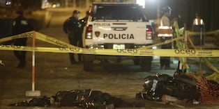 El motociclista murió tras ser embestido por un bus en Panamericana Norte. (Foto: César Grado / @photo.gec)