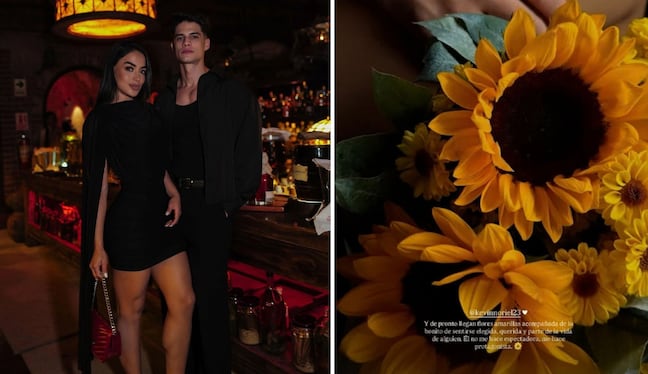 ¡La sorprendió con flores amarillas! Onelia Molina presume romántico detalle de Kevin Díaz