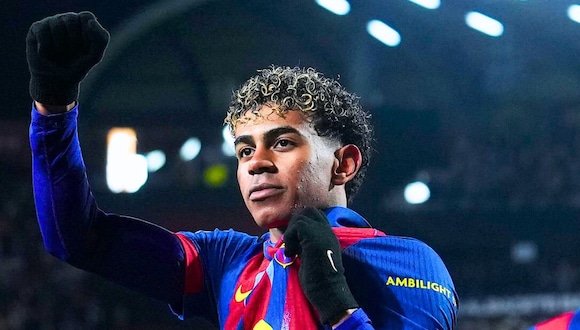 Gol de Lamine Yamal para el 1-0 del Barcelona vs. Albacete. (Video: Movistar Deportes / Foto: Getty Images)