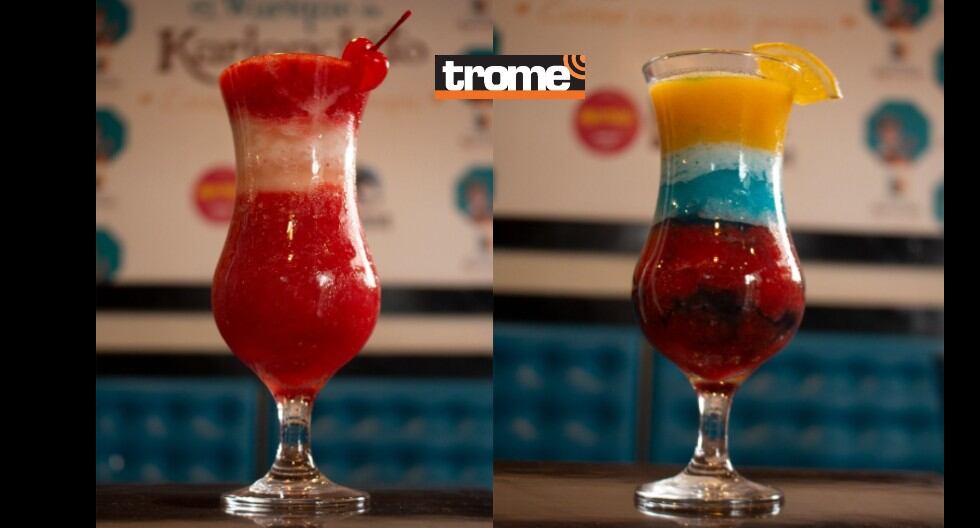 Restaurantes presentan deliciosos cócteles para disfrutar por el partido Perú vs Colombia, como 'La Perucha' y 'La colocha' del 'Warique de Karlonchito'. (Trome / Alan Ramírez)