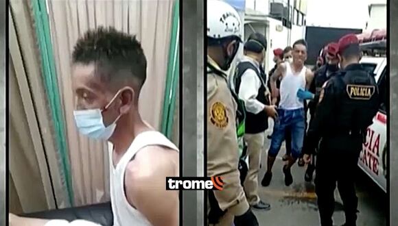 La Victoria: Ciudadano extranjero hirió de bala a dos policías e intentó suicidarse